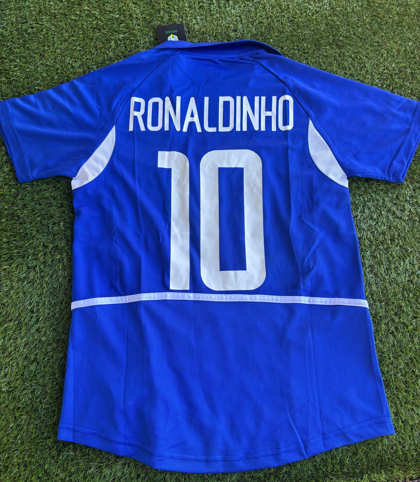 Camiseta Brasil 2002 Ronaldinho