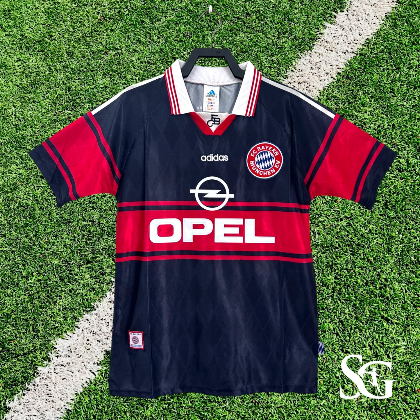 Camiseta Bayern Munich 1997-1999