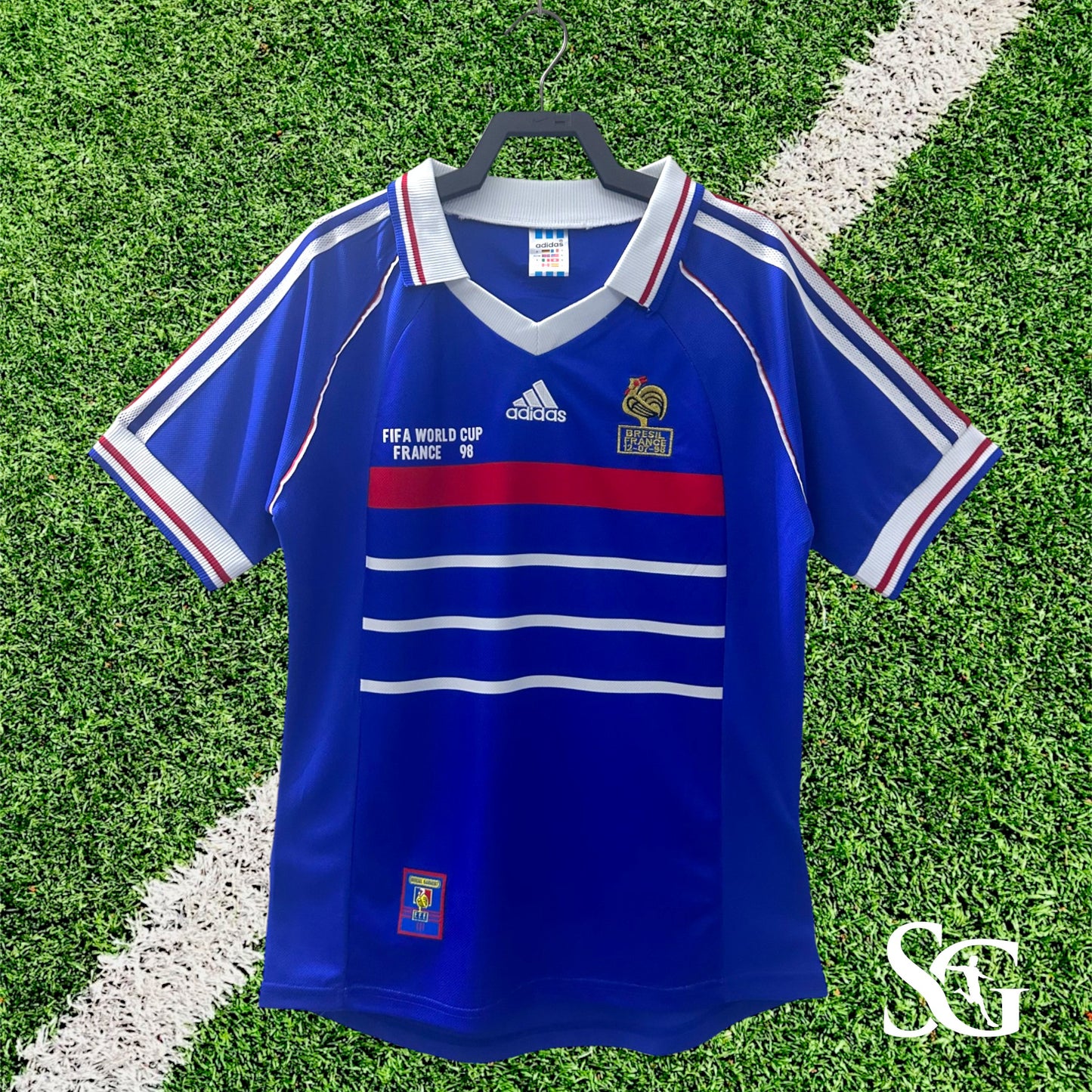 Camiseta Francia 1998