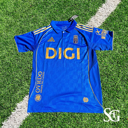 Camiseta Real Oviedo Equipación local 25-26