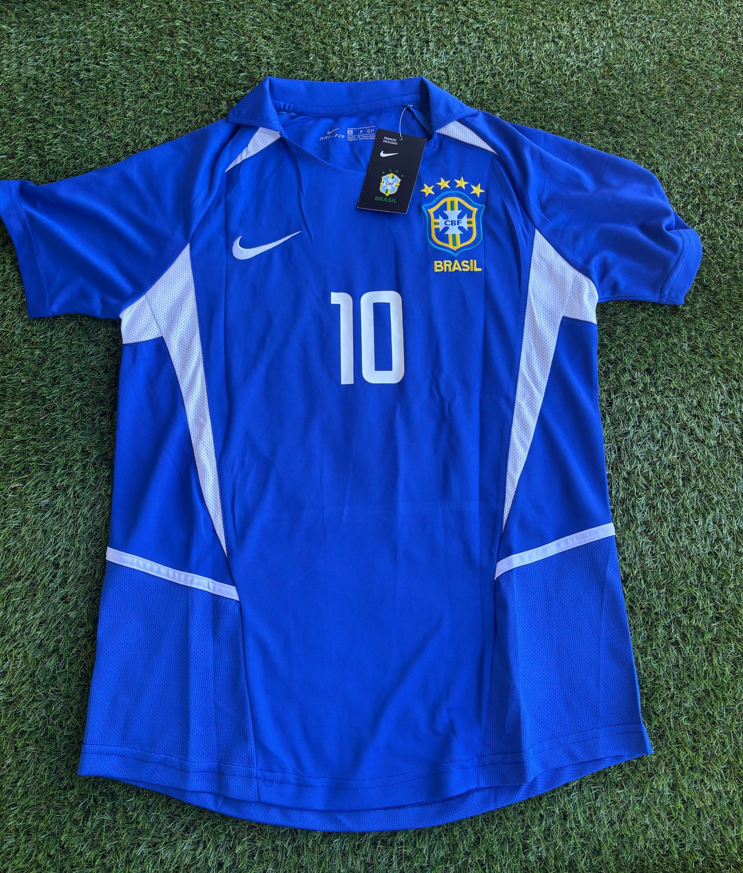 Camiseta Brasil 2002 Ronaldinho